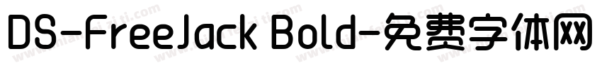 DS-FreeJack Bold字体转换